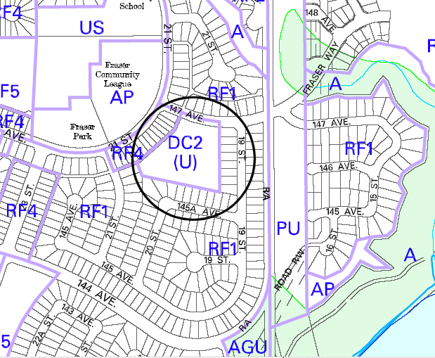 DC2 (U) Zoning Map