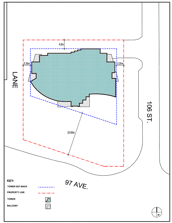 15421 App Ib Illustrative Floor Plan Tower Setbacks