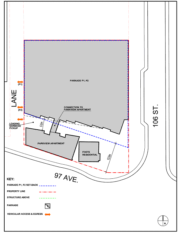 15421 App Ic Illustrative Parkade Plan P1 and P2