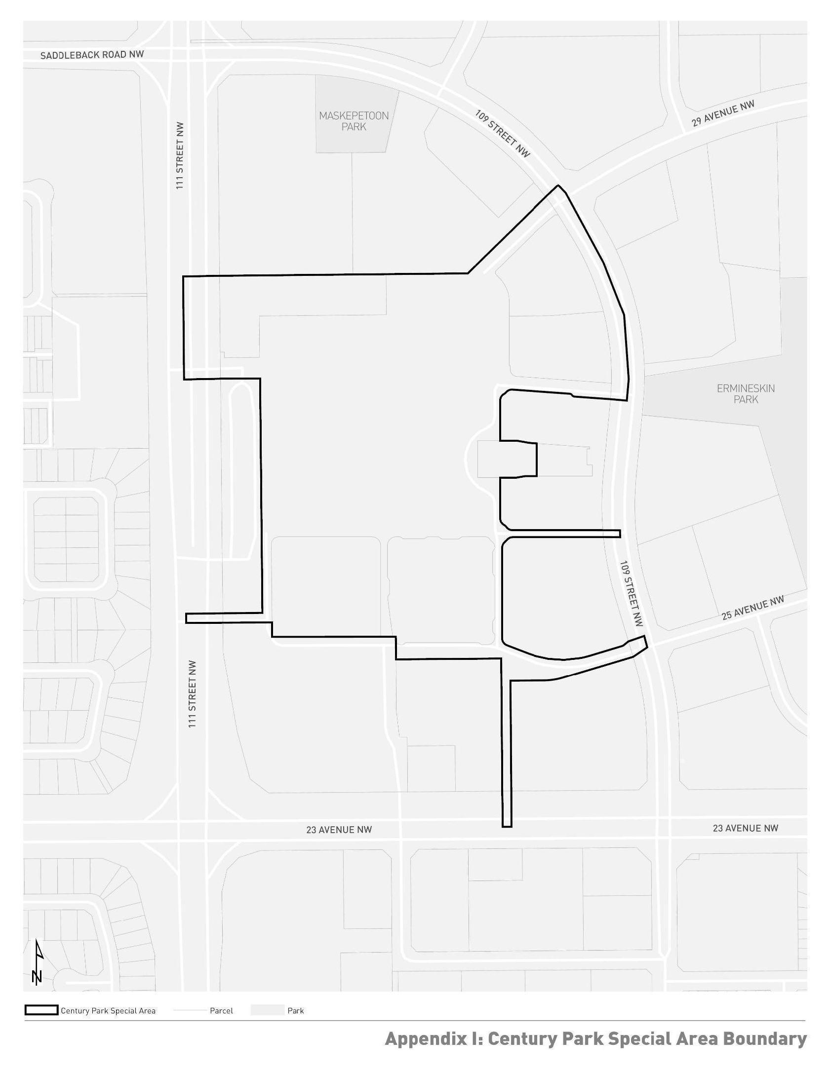 Century Park Special Area Appendix I