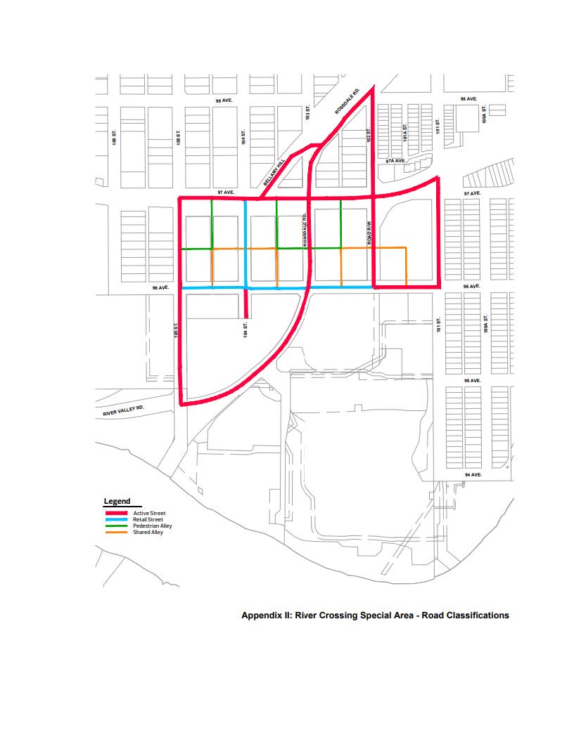 River Crossing Special Area Appendix II Map